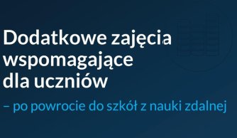 Dodatkowe zajęcia wspomagające