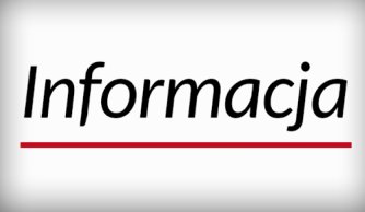 Informacja dla rodziców i uczniów