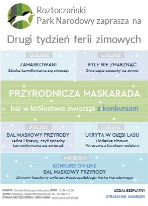 Ferie zimowe z Roztoczańskim Parkiem Narodowym