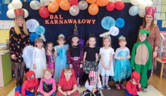 Bal karnawałowy u przedszkolaków