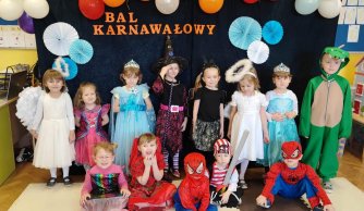Bal karnawałowy u przedszkolaków