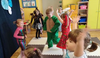 Bal karnawałowy u przedszkolaków