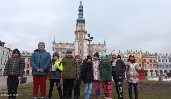 Wycieczka klasy IV do Zamościa