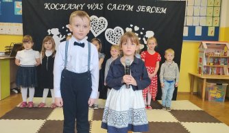 Dzień Babci i Dziadka w grupie 3-5-latków