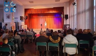 Nasi uczniowie podczas koncertu „Dzieci Seniorom”