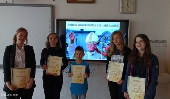 X Gminny Konkurs Wiedzy o Świętym Janie Pawle II
