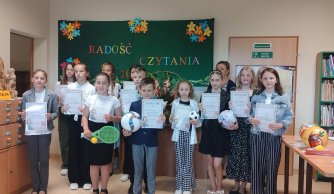 Gminny etap konkursu czytelniczego „Radość czytania”