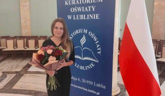 Występ naszej nauczycielki podczas wojewódzkich  obchodów Dnia Edukacji Narodowej w Lublinie