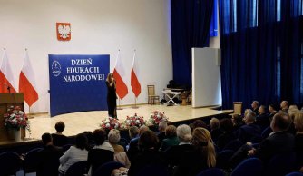 Występ naszej nauczycielki podczas wojewódzkich  obchodów Dnia Edukacji Narodowej w Lublinie