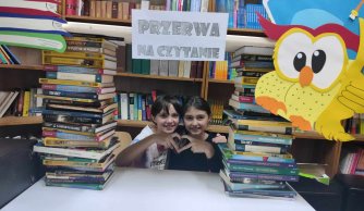 Cała szkoła czyta! – relacja z pewnego zwykłego szkolnego dnia z niezwykłymi przerwami międzylekcyjnymi