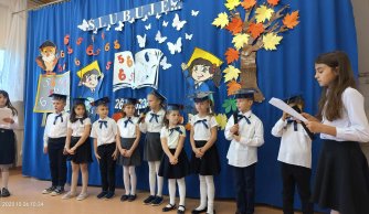 Ślubowanie uczniów klasy I