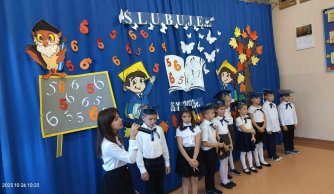 Ślubowanie uczniów klasy I