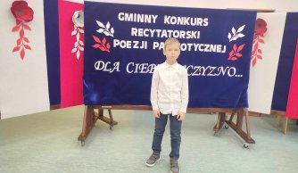 Sukcesy w gminnym konkursie recytatorskim