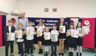 Sukcesy w gminnym konkursie recytatorskim