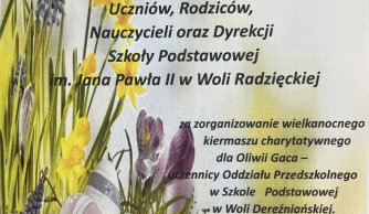 Podziękowania 