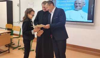 XI Gminny Konkurs Wiedzy o Świętym Janie Pawle II
