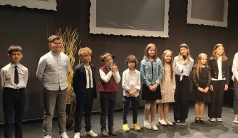 Piotrek wyróżniony podczas powiatowego etapu 43. Małego Konkursu Recytatorskiego 