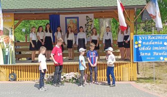 Obchody XVI rocznicy nadania naszej szkole imienia Jana Pawła II 
