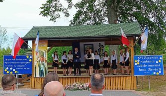 Obchody XVI rocznicy nadania naszej szkole imienia Jana Pawła II 