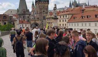 Relacja z wycieczki klas IV-VII Góry Stołowe-Praga-Wrocław