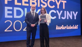 Pani Agnieszka w gronie laureatów Plebiscytu Edukacyjnego!