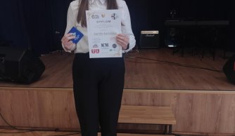 Kamila Kamińska w finale Powiatowego Konkursu Ortograficznego &#34;Żółty Orzech&#34; 