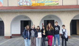 Nasi aktorzy na Powiatowym Przeglądzie Teatrów Dziecięcych i Młodzieżowych w Tarnogrodzie 