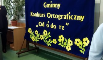 Gminny Konkurs Ortograficzny „Od ó do rz”
