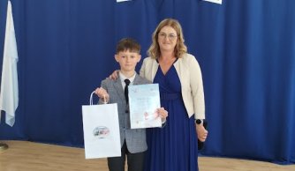 Sukces Piotra Grzywny w Wojewódzkim Konkursie Wiedzy o Janie Pawle II