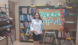 Sukces Weroniki Bielak w konkursie czytelniczym
