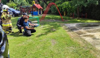 Strażacy z wizytą w szkole