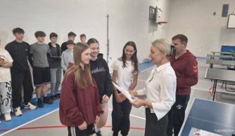 Powiatowe Igrzyska Młodzieży Szkolnej w drużynowym tenisie stołowym