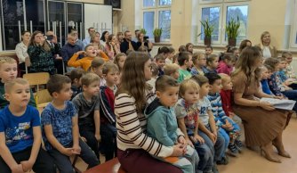 Ślubowanie uczniów klasy pierwszej