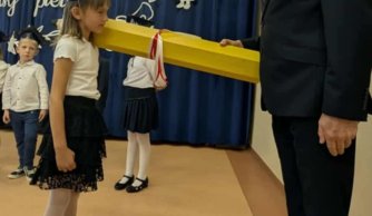 Ślubowanie uczniów klasy pierwszej