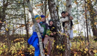 Jesienny spacer klasy trzeciej 