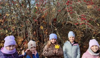 Jesienny spacer klasy trzeciej 