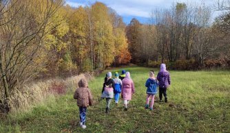 Jesienny spacer klasy trzeciej 
