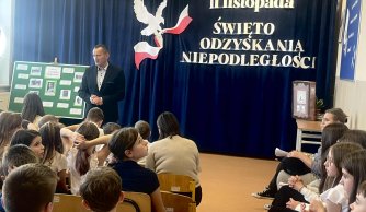 „Zegar z Mazurkiem Dąbrowskiego” – apel z okazji Narodowego Święta Niepodległości