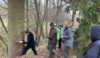 Spotkanie uczniów z przedstawicielkami Lasów Janowskich