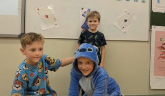 Andrzejki w klasach 0–III 