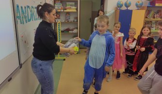 Andrzejki w klasach 0–III 