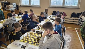 Nasza drużyna szachowa na VII miejscu w powiecie!