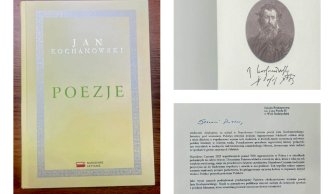 Poezja Jana Kochanowskiego w podarunku od Pary Prezydenckiej