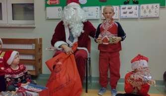 Wizyta Świętego Mikołaja