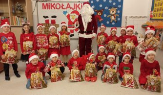 Wizyta Świętego Mikołaja