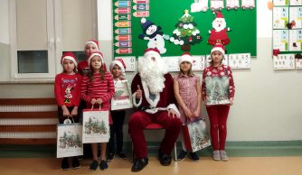 Wizyta Świętego Mikołaja