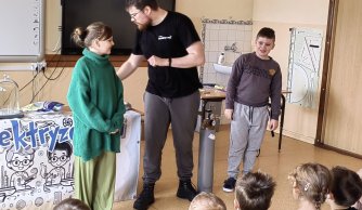 Eksplozja wiedzy! Niezwykły pokaz w naszej szkole