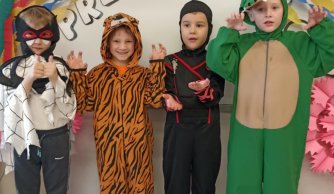 Jak co roku w karnawale, dzieci bawią się wspaniale
