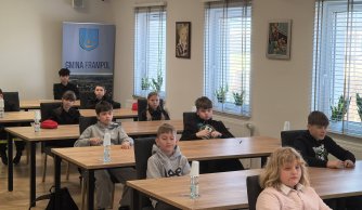 Gminne eliminacje konkursu „Młodzież zapobiega pożarom” 